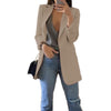 Fashion Slim Blazers Women Autumn New Suit Jacket Female Work Office Lady Suit Pocket Business Notched Blazer Coat Plus Size 5XL
